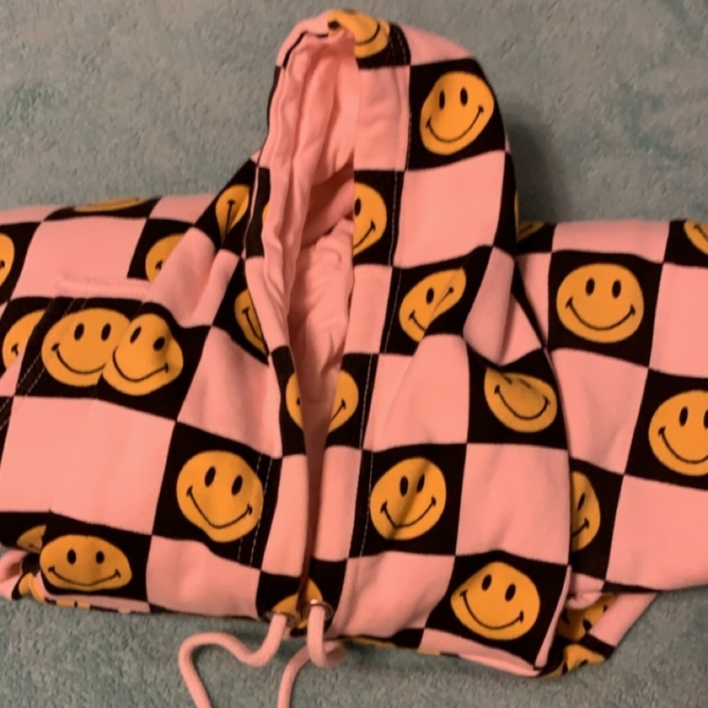 Zumiez checkered hoodie